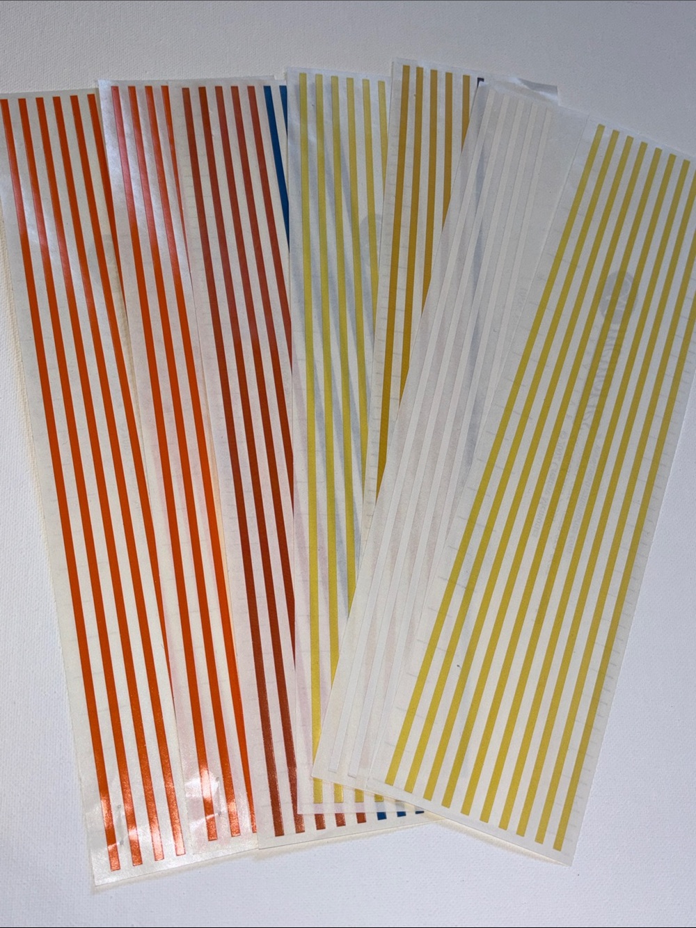Set of vintage Creative Memories Great Lengths line/stripe border stickers